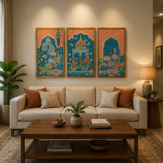 Mosaic Triptych