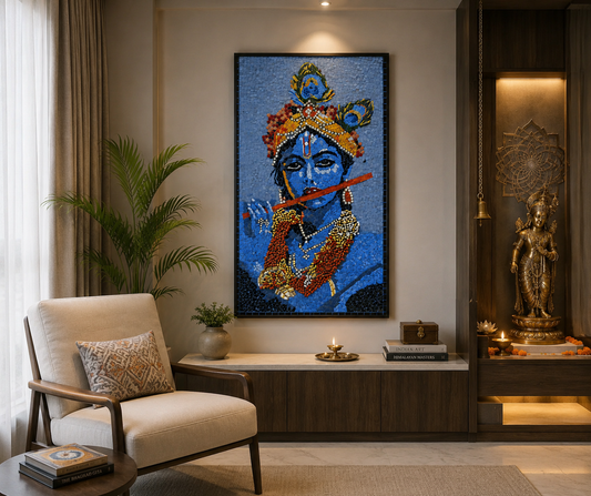 The Divine Flute Player (Krishna)